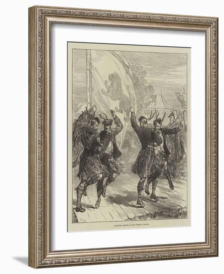 Highland Dancing at the Crystal Palace-Charles Robinson-Framed Giclee Print