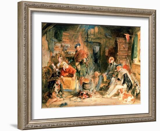 Highland Hospitality-John Frederick Lewis-Framed Giclee Print