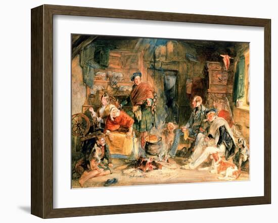 Highland Hospitality-John Frederick Lewis-Framed Giclee Print