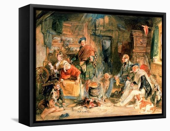 Highland Hospitality-John Frederick Lewis-Framed Premier Image Canvas