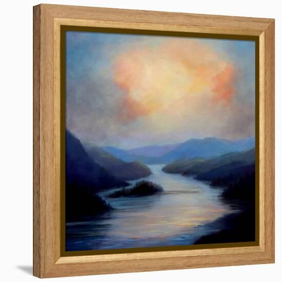 Highland Loch, 2018-Lee Campbell-Framed Premier Image Canvas