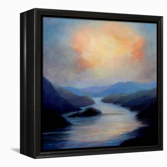 Highland Loch, 2018-Lee Campbell-Framed Premier Image Canvas