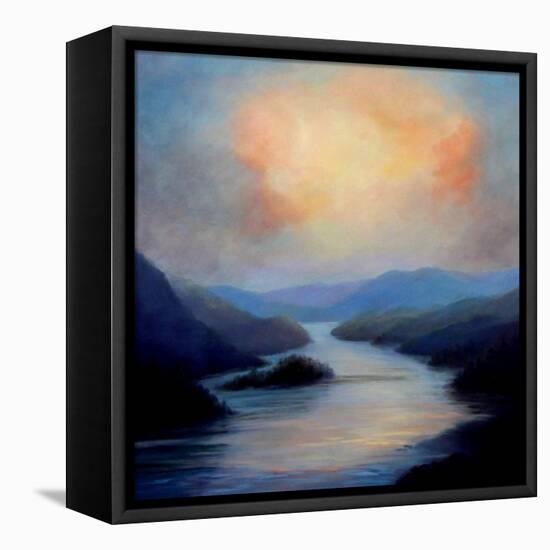 Highland Loch, 2018-Lee Campbell-Framed Premier Image Canvas