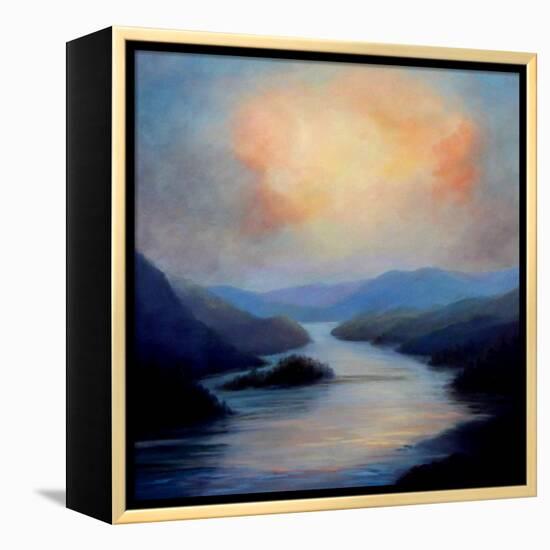 Highland Loch, 2018-Lee Campbell-Framed Premier Image Canvas