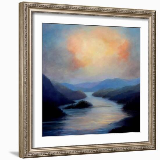 Highland Loch, 2018-Lee Campbell-Framed Giclee Print