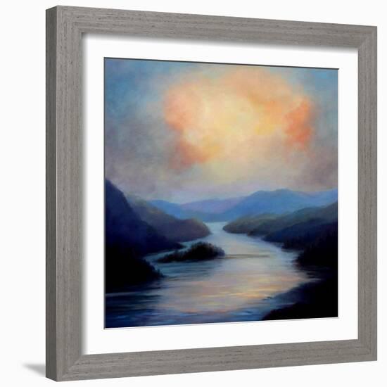 Highland Loch, 2018-Lee Campbell-Framed Giclee Print