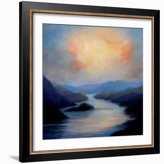 Highland Loch, 2018-Lee Campbell-Framed Giclee Print