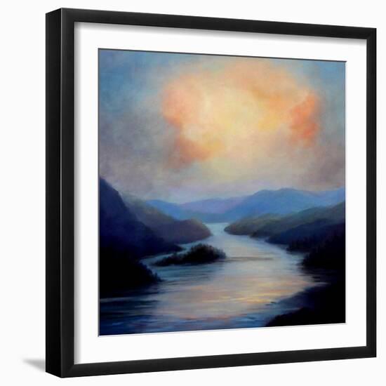 Highland Loch, 2018-Lee Campbell-Framed Giclee Print