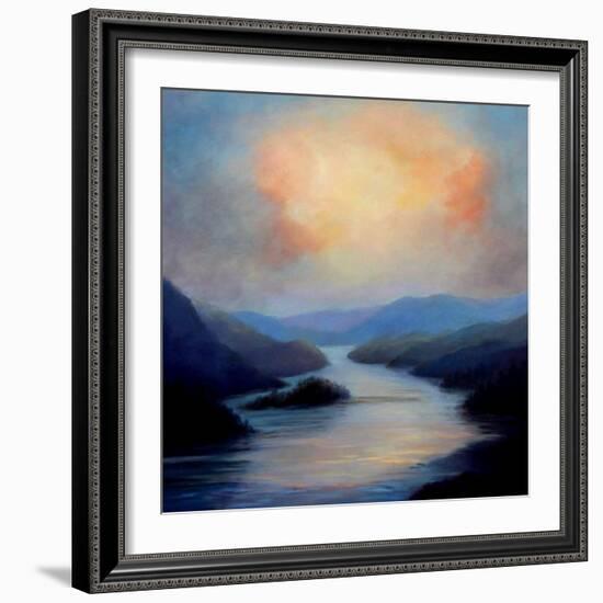 Highland Loch, 2018-Lee Campbell-Framed Giclee Print