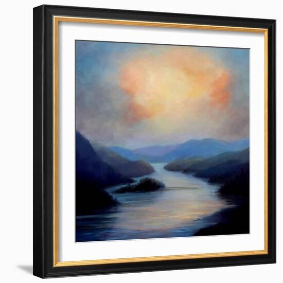 Highland Loch, 2018-Lee Campbell-Framed Giclee Print