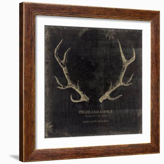 Highland Lodge-Maria Mendez-Framed Giclee Print