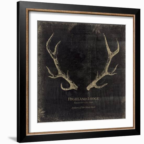 Highland Lodge-Maria Mendez-Framed Giclee Print