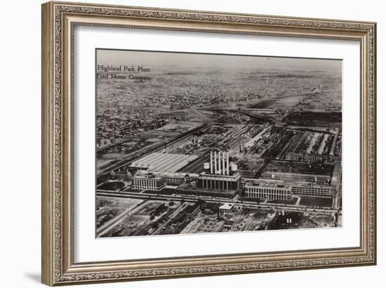 Highland Park Plant, Ford Motor Company, Detroit, Michigan-null-Framed Photographic Print