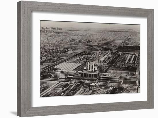 Highland Park Plant, Ford Motor Company, Detroit, Michigan-null-Framed Photographic Print