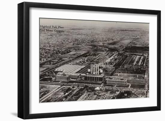 Highland Park Plant, Ford Motor Company, Detroit, Michigan-null-Framed Photographic Print