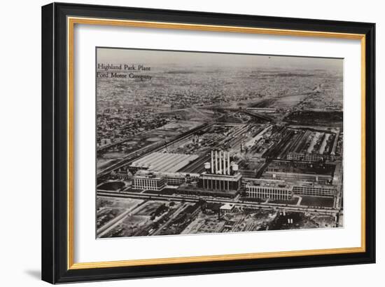 Highland Park Plant, Ford Motor Company, Detroit, Michigan-null-Framed Photographic Print
