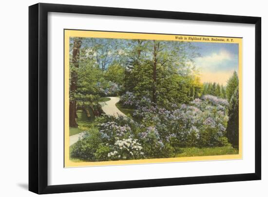 Highland Park, Rochester, New York-null-Framed Art Print