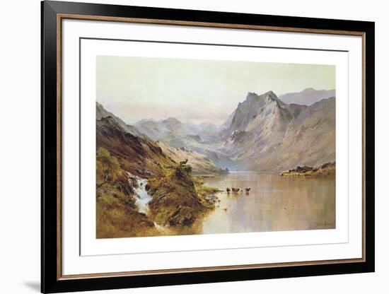 Highland Peaks-Alfred de Breanski-Framed Premium Giclee Print