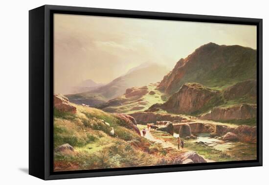 Highland Scene-Sidney Richard Percy-Framed Premier Image Canvas