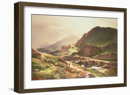 Highland Scene-Sidney Richard Percy-Framed Giclee Print