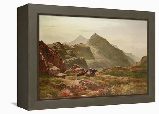 Highland Scene-Sidney Richard Percy-Framed Premier Image Canvas