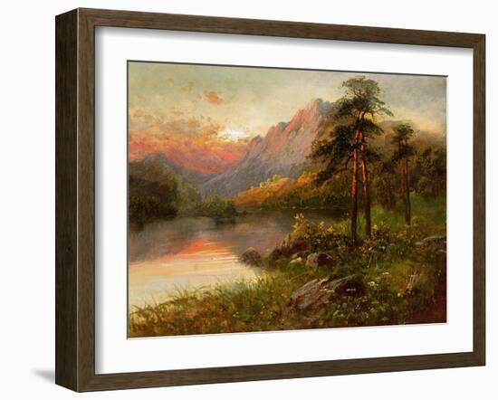 Highland Solitude-Frank Hider-Framed Giclee Print