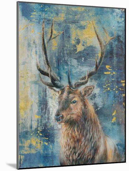 Highland Stag-Dina Peregojina-Mounted Art Print