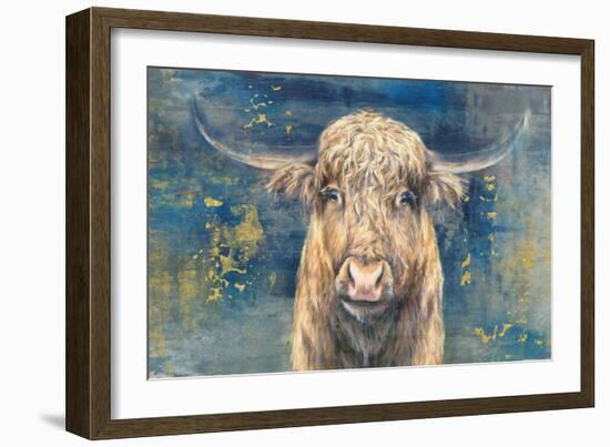 Highland Taurus-Dina Peregojina-Framed Art Print