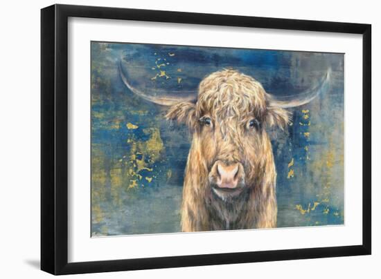 Highland Taurus-Dina Peregojina-Framed Art Print