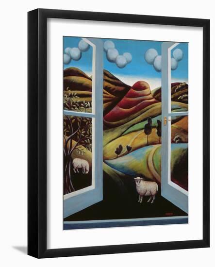 Highland View-Jerzy Marek-Framed Giclee Print