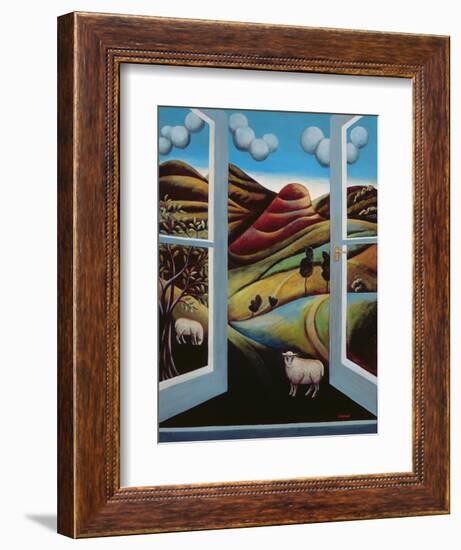 Highland View-Jerzy Marek-Framed Giclee Print