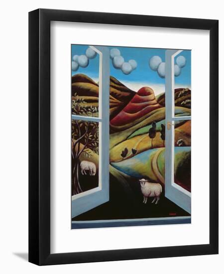 Highland View-Jerzy Marek-Framed Giclee Print