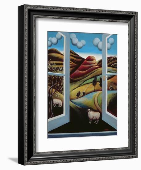 Highland View-Jerzy Marek-Framed Giclee Print