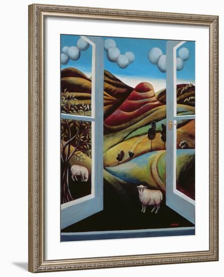 Highland View-Jerzy Marek-Framed Giclee Print