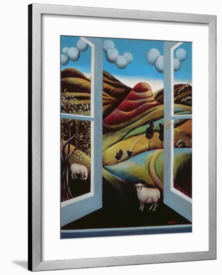 Highland View-Jerzy Marek-Framed Giclee Print