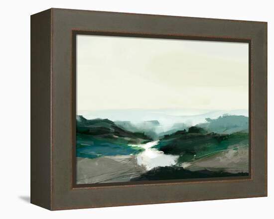 Highland View-Dan Hobday-Framed Premier Image Canvas