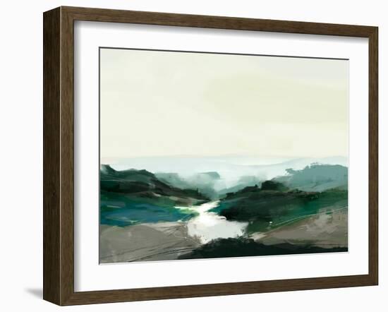 Highland View-Dan Hobday-Framed Giclee Print