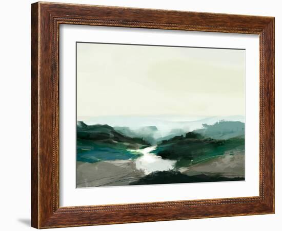 Highland View-Dan Hobday-Framed Giclee Print