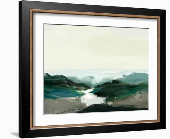 Highland View-Dan Hobday-Framed Giclee Print