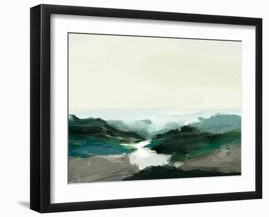 Highland View-Dan Hobday-Framed Giclee Print