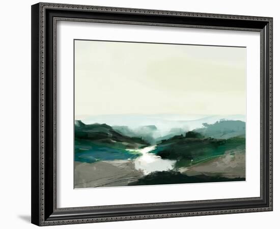 Highland View-Dan Hobday-Framed Giclee Print