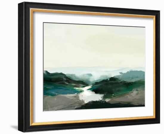 Highland View-Dan Hobday-Framed Giclee Print