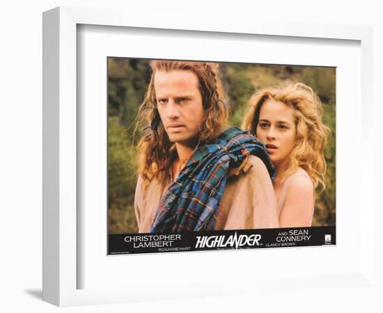 Highlander, 1986-null-Framed Premium Giclee Print