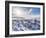 Highlands of Iceland Close to the Ring Road During Winter in Stormy and Sunny Weather Conditions-Martin Zwick-Framed Photographic Print