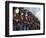 Highlands Warrior Marching Performance at Sing Sing Festival, Papua New Guinea-Keren Su-Framed Photographic Print