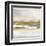 Highlight Gold and Teal II-Jake Messina-Framed Art Print