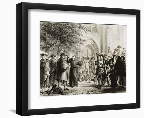 Highlights of the Life of Martin Luther-Pierre Antoine Labouchere-Framed Giclee Print