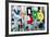 Highline Park Art, Manhattan, New York City-George Oze-Framed Photographic Print