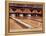 Highly Polished Bowling Lanes-null-Framed Premier Image Canvas