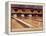 Highly Polished Bowling Lanes-null-Framed Premier Image Canvas